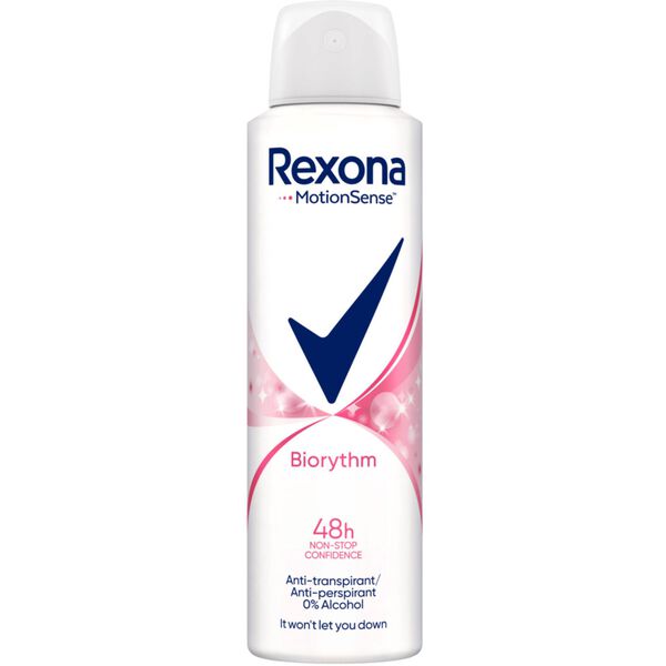 Desodorizante Spray Biorythm 48H Rexona
