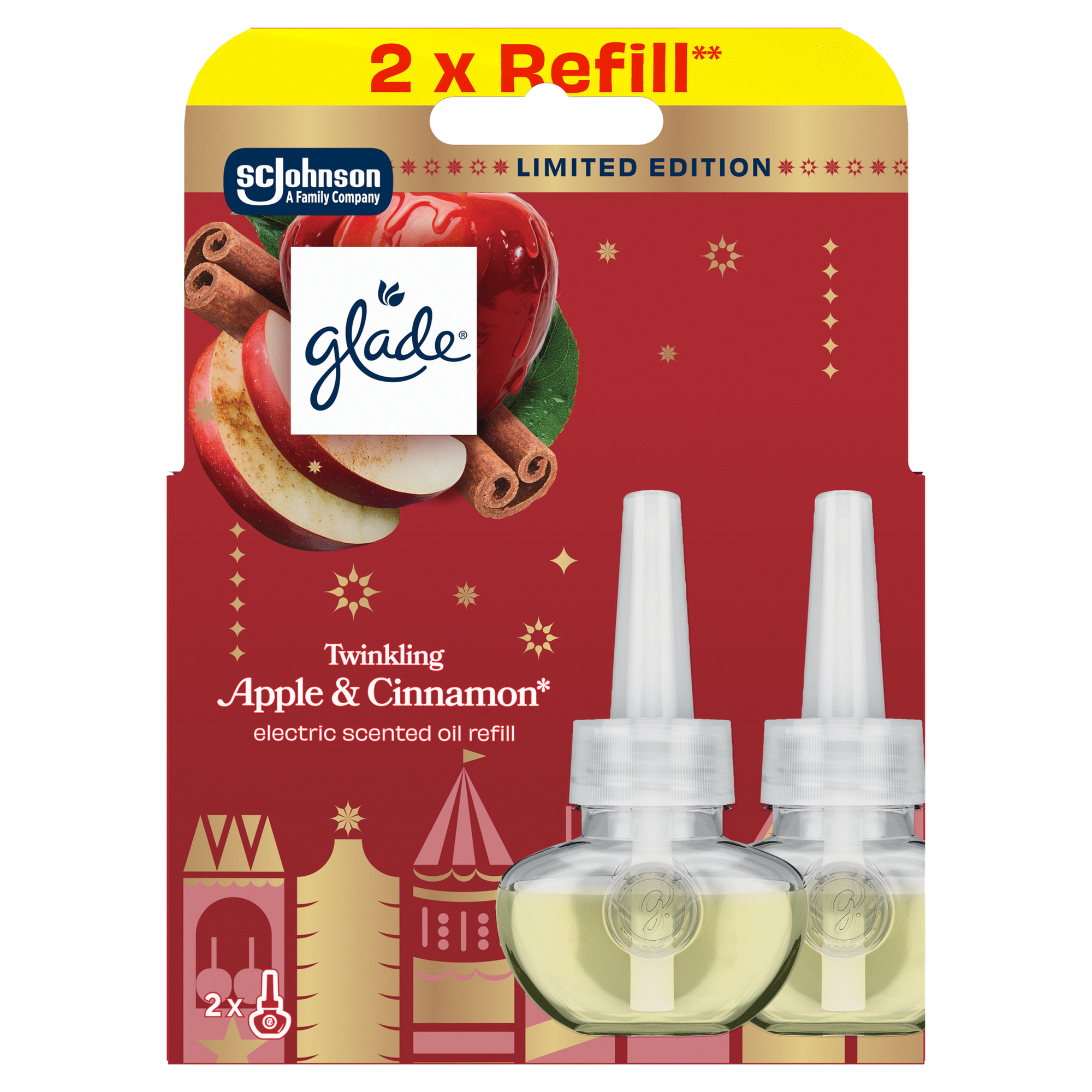 Ambientador El&eacute;trico Recarga Apple Pie Glade
