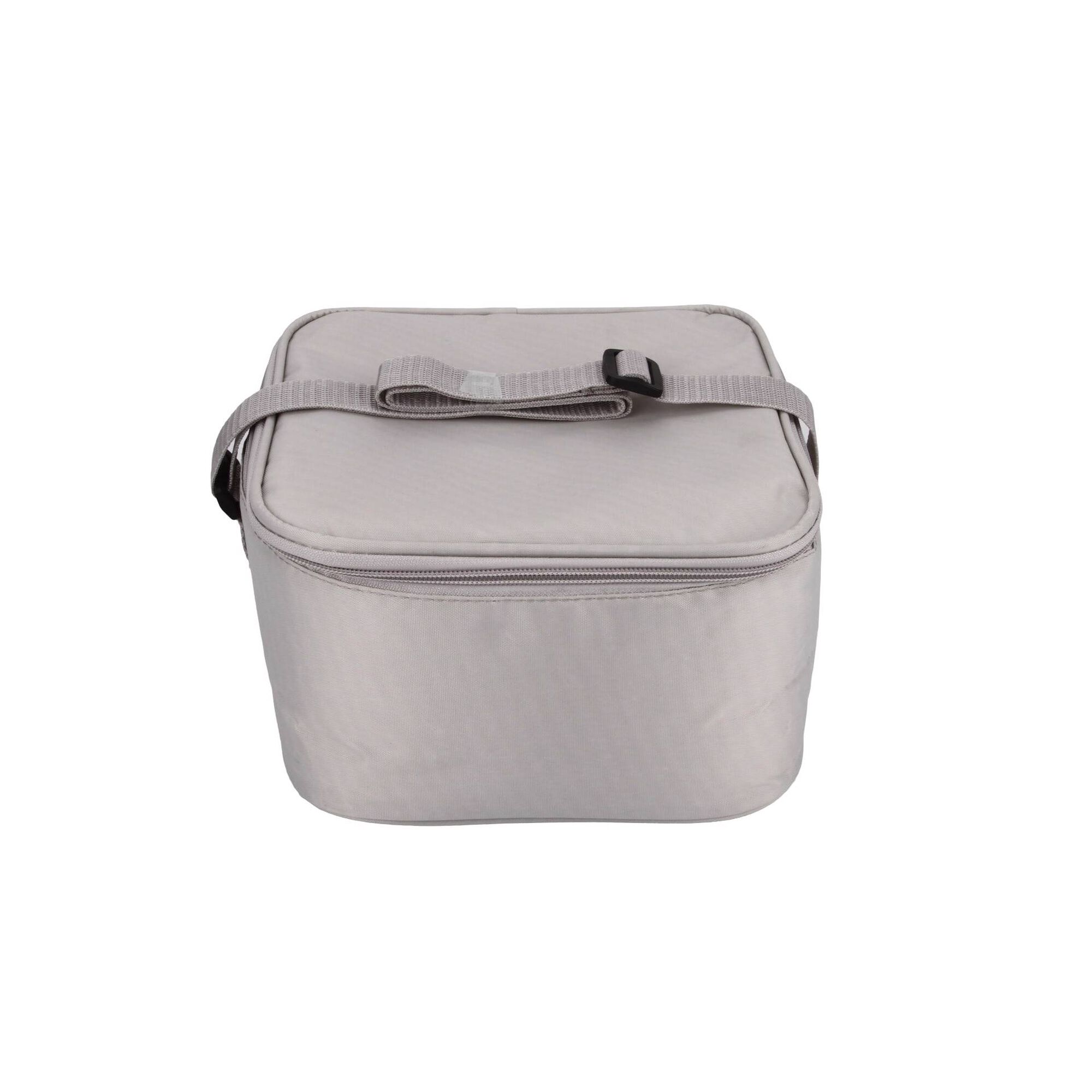 Conjunto Saco Térmico Tiracolo e 3 Caixas Cinza 4 My Lunch