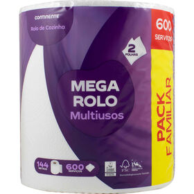 Rolo de Cozinha 2 Folhas Multiusos Familiar
