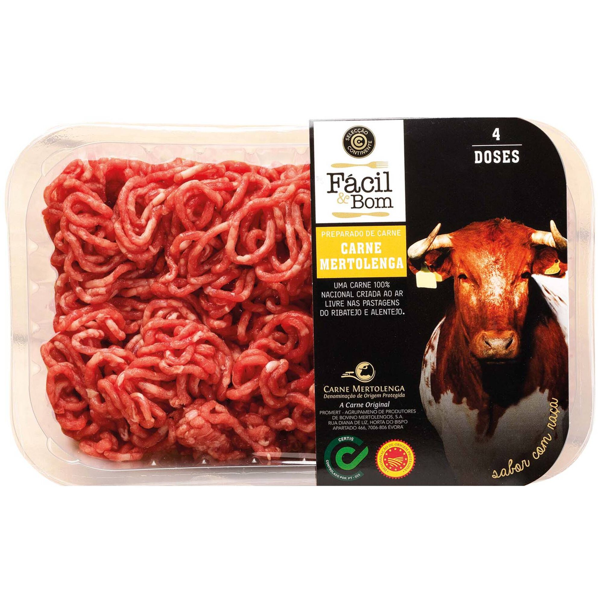 Carne Picada de Bovino Mertolengo DOP Carne Picada de Bovino Mertolengo DOP