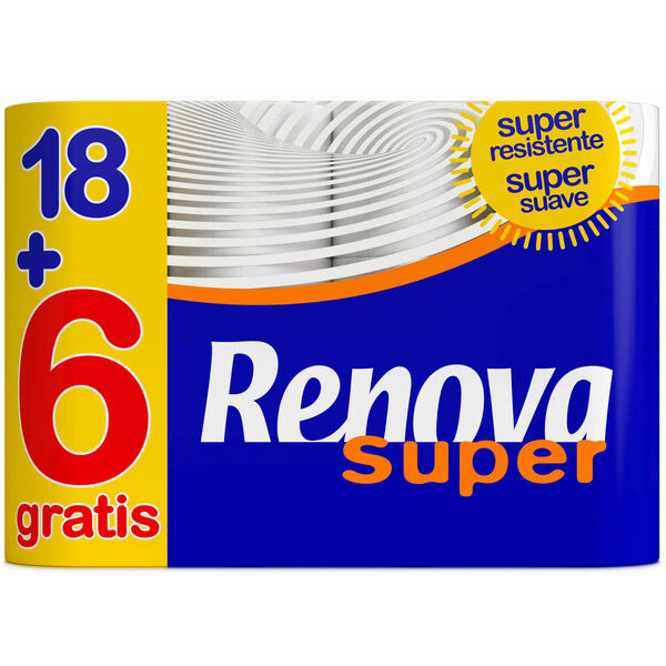 Papel Higiénico 2 Folhas Super Renova