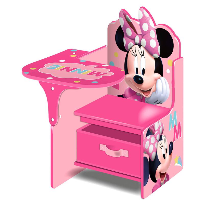 Cadeira e Secretária com Arrumação Minnie Disney