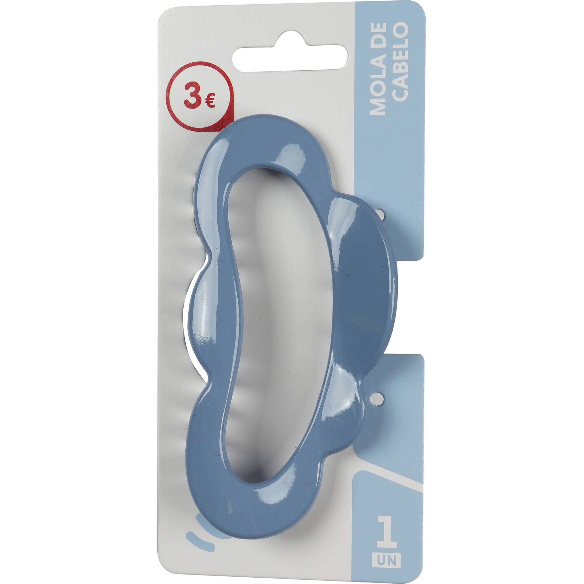 Mola de Cabelo Azul Claro Bazar&atilde;o