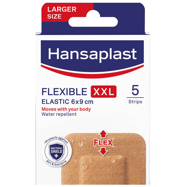 Pensos Rápidos Elásticos Flex XXL Hansaplast