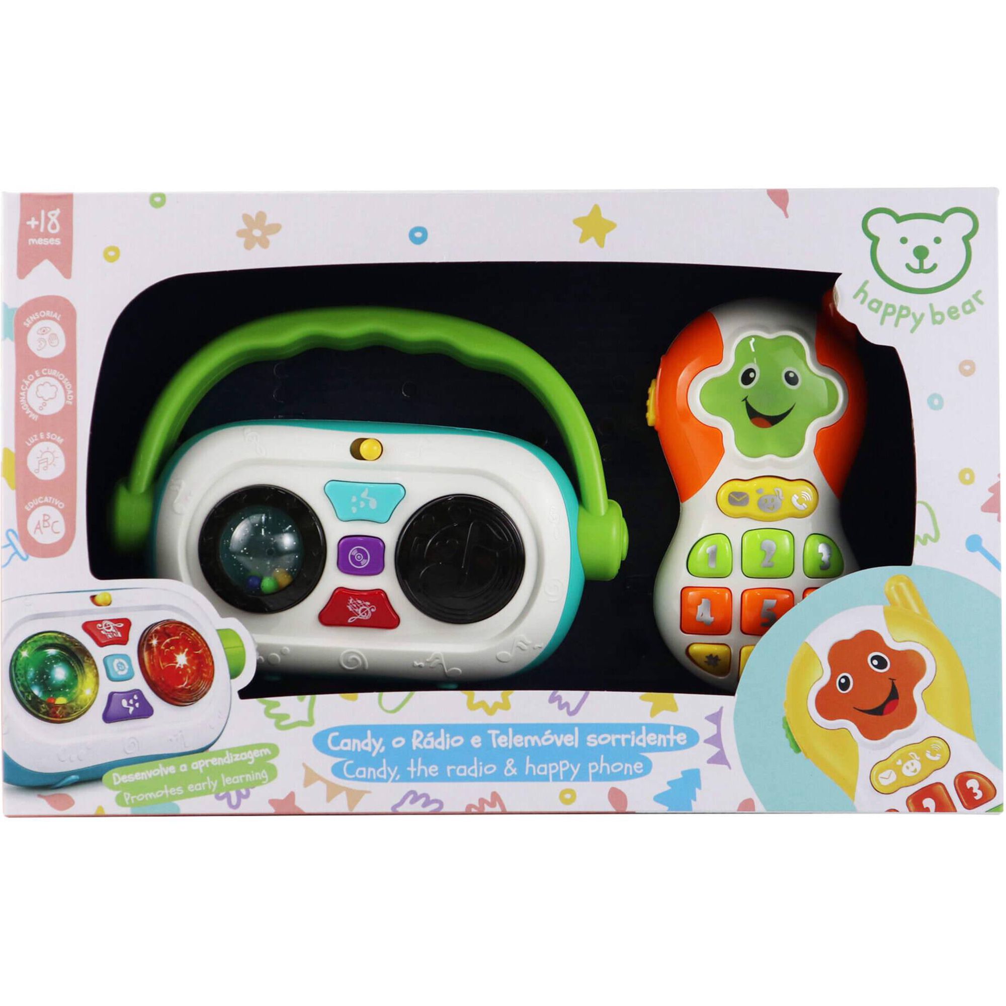 Zoko Happy Bear - Candy, O R&aacute;dio e o Telem&oacute;vel Sorridente