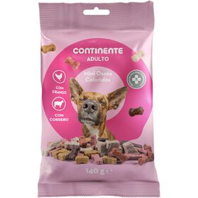 Snack para C&atilde;o Mini Ossos Continente