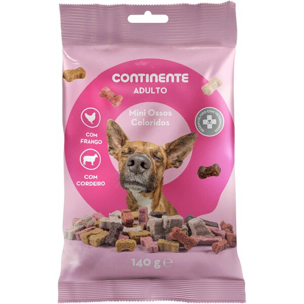 Snack para Cão Mini Ossos Continente