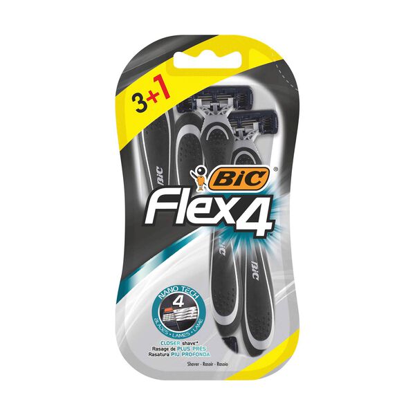 Lâminas Descartáveis Flex4 Bic
