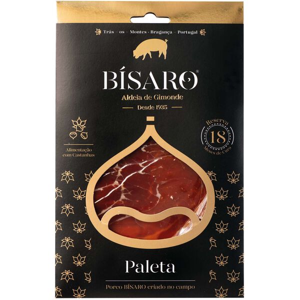 Paleta de Porco Lascas 18 Meses de Cura Bísaro