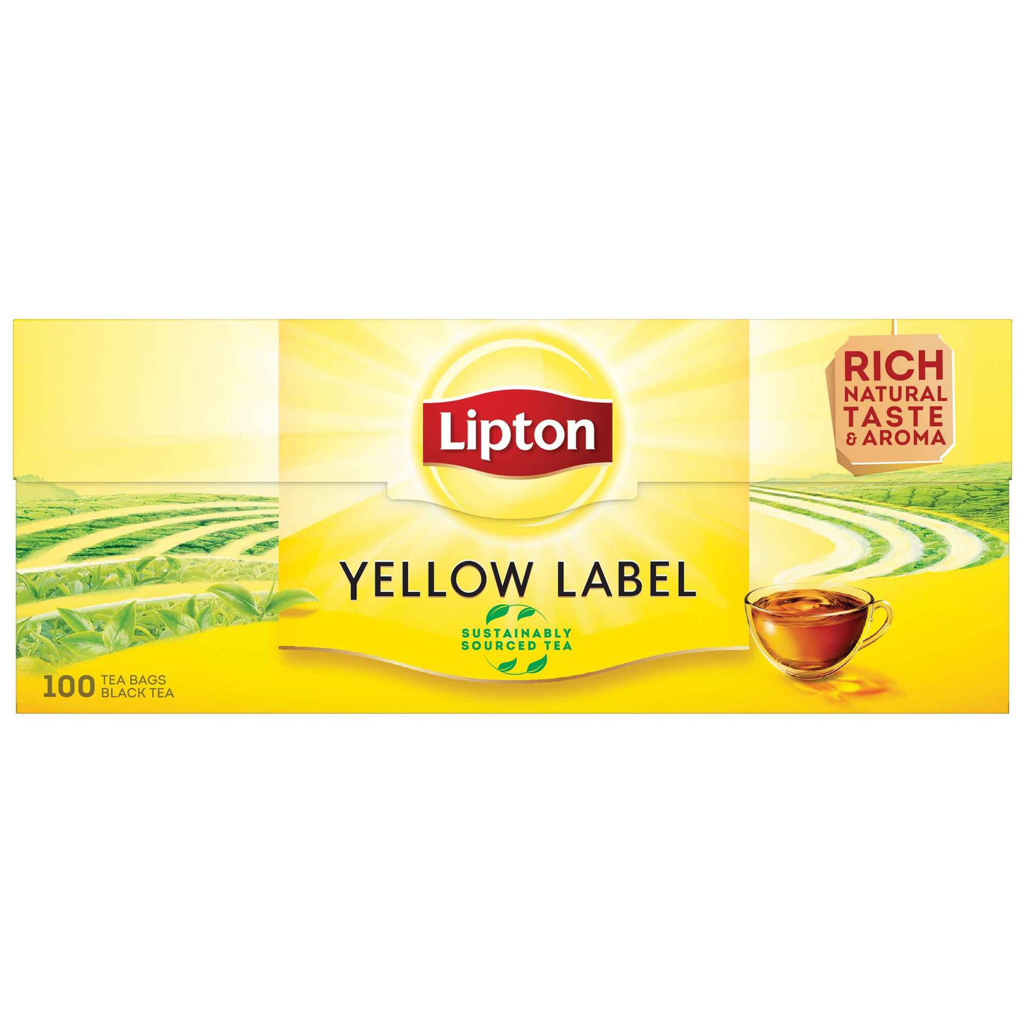 Chá Preto Yellow Label Saquetas Chá Preto Yellow Label Saquetas