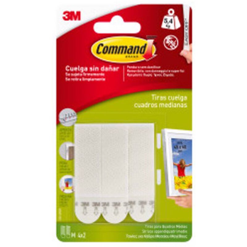 Tiras Médias para Quadros 3M