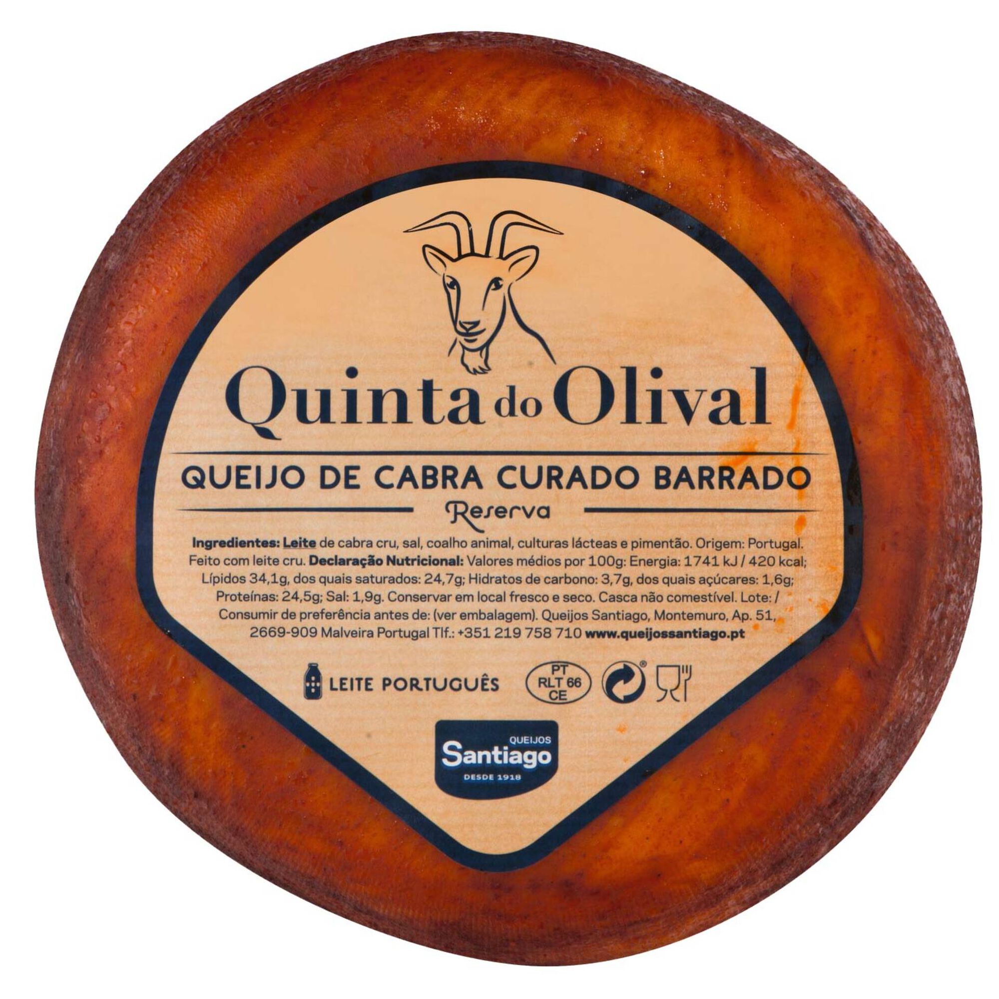 Queijo de Cabra Curado Extra Quinta do Olival Queijo de Cabra Curado Extra Quinta do Olival