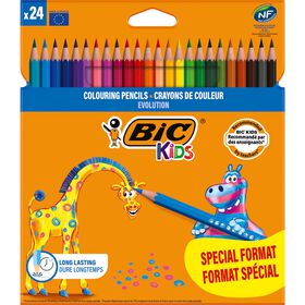 L&aacute;pis de Cor Kids Evolution Bic