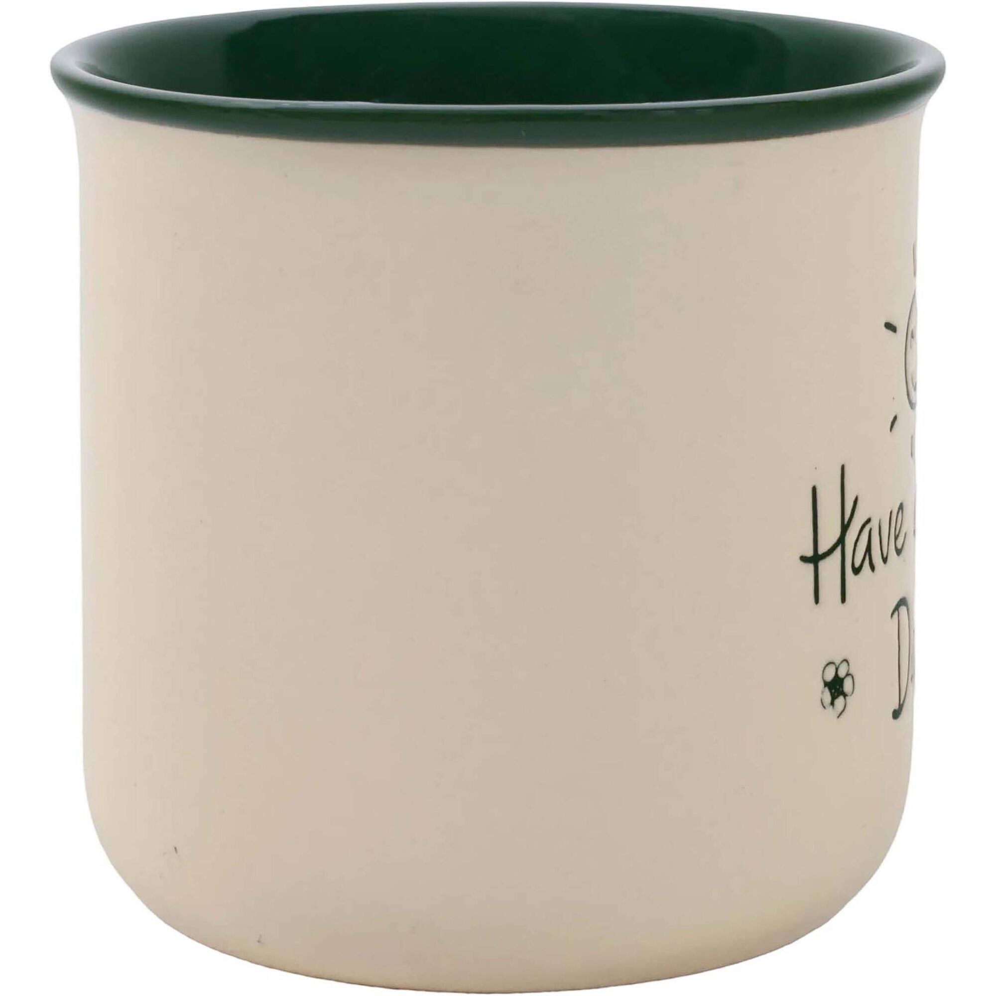 Caneca 330ml Amarela Interior Colorido Kasa
