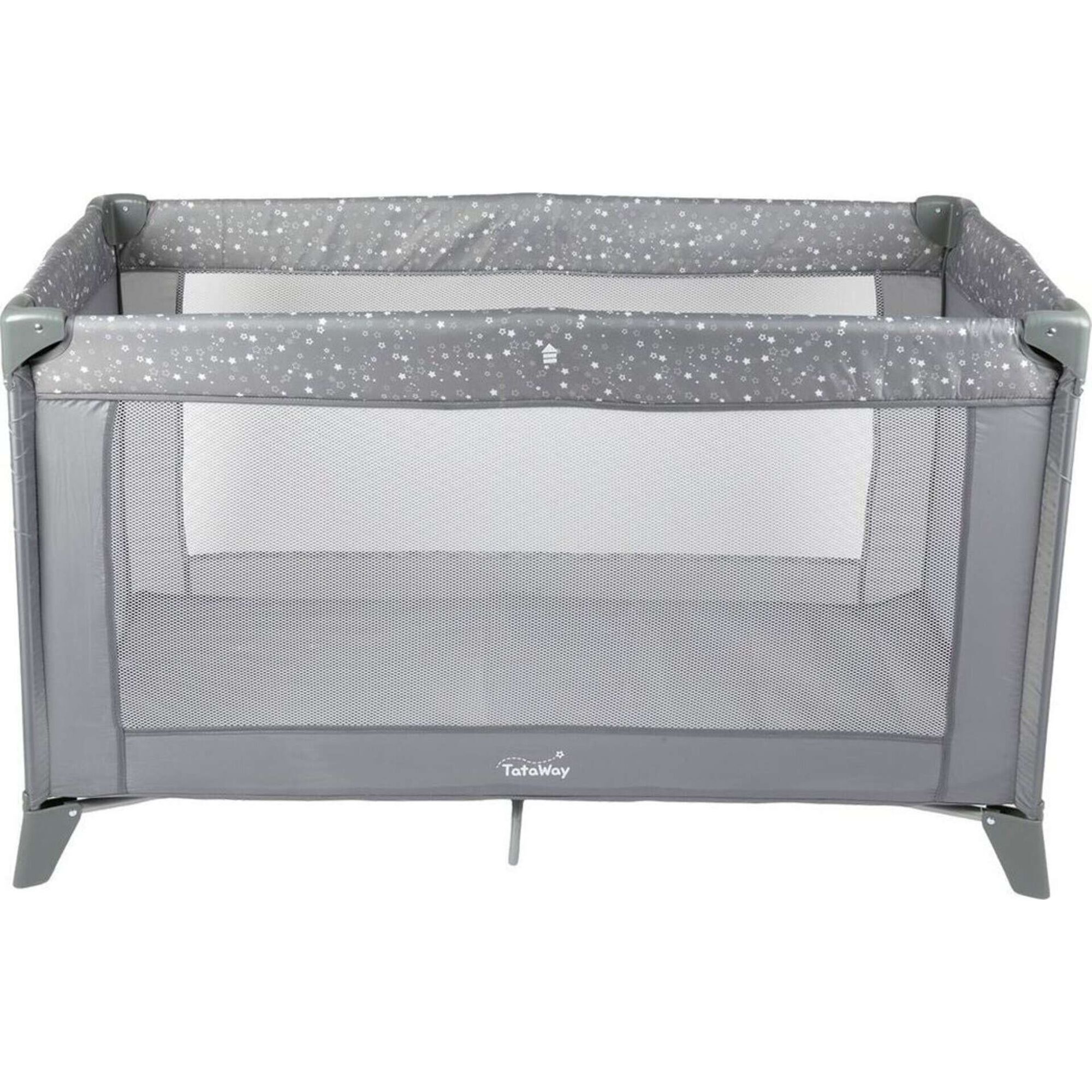 Cama de Viagem Cinza Uvea