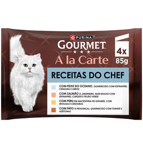 Comida H&uacute;mida para Gato Adulto Saquetas Purina Gourmet A La Carte