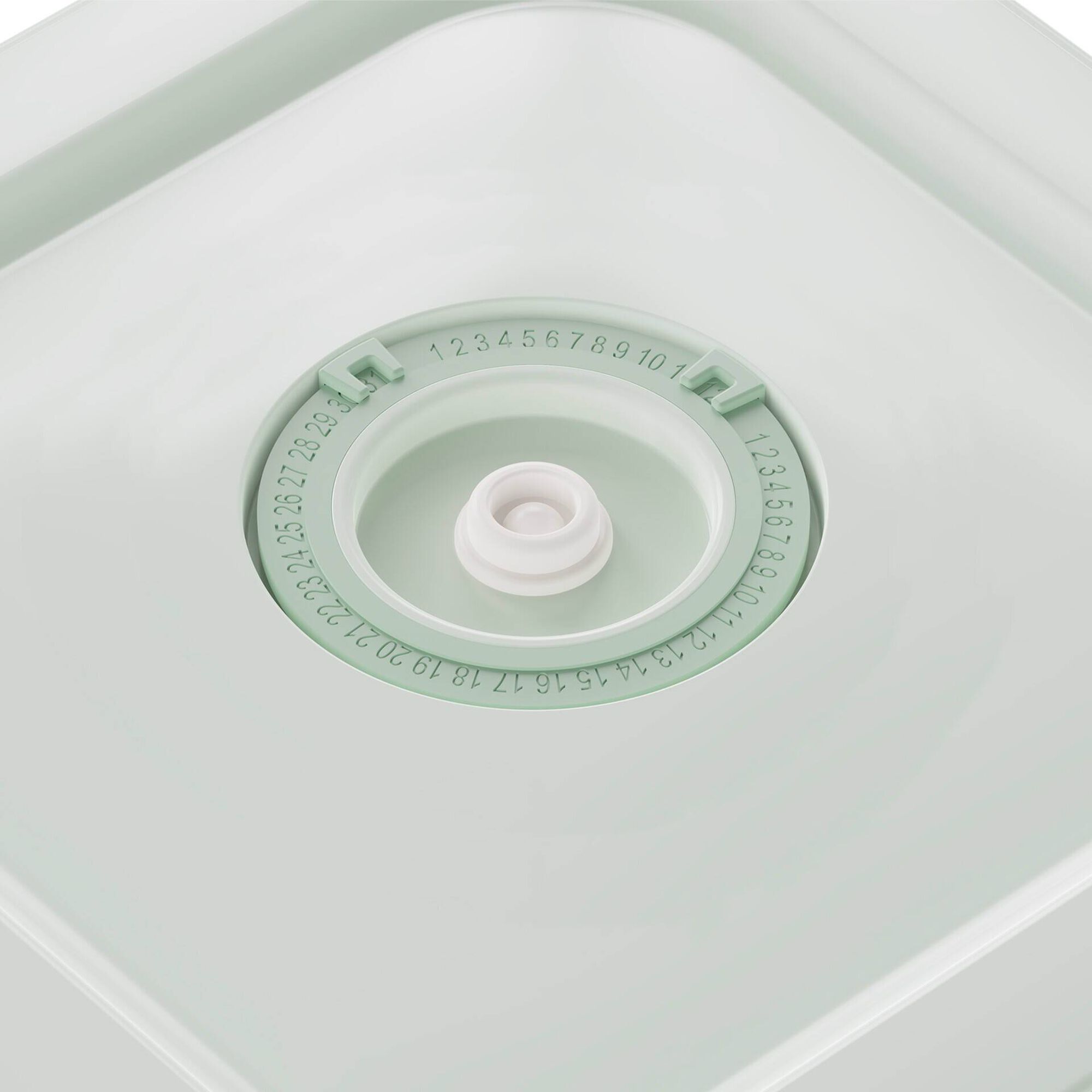 Caixa Vidro Quadrada 1230ml com Vácuo