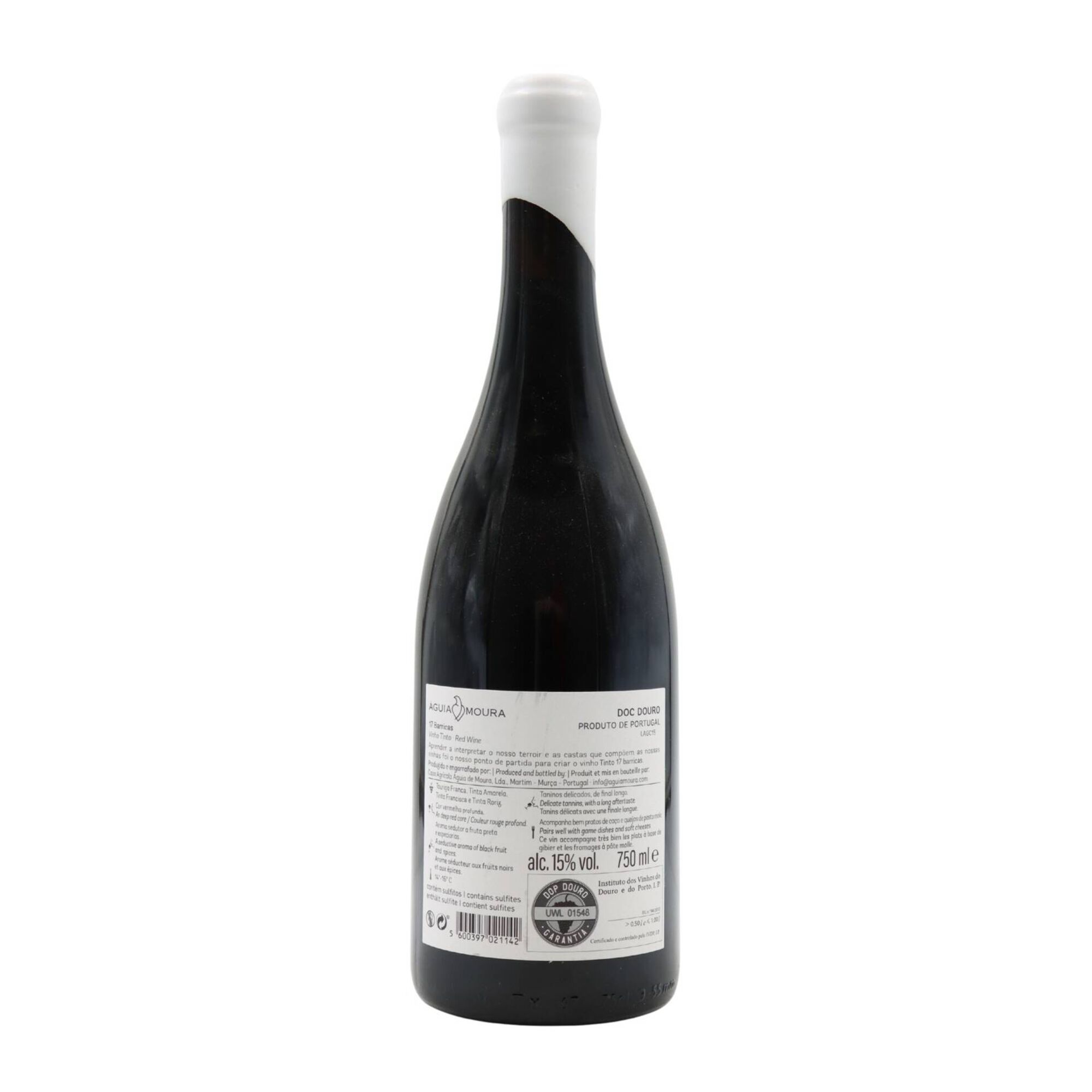&Aacute;guia Moura 17 Barricas Douro Vinho Tinto