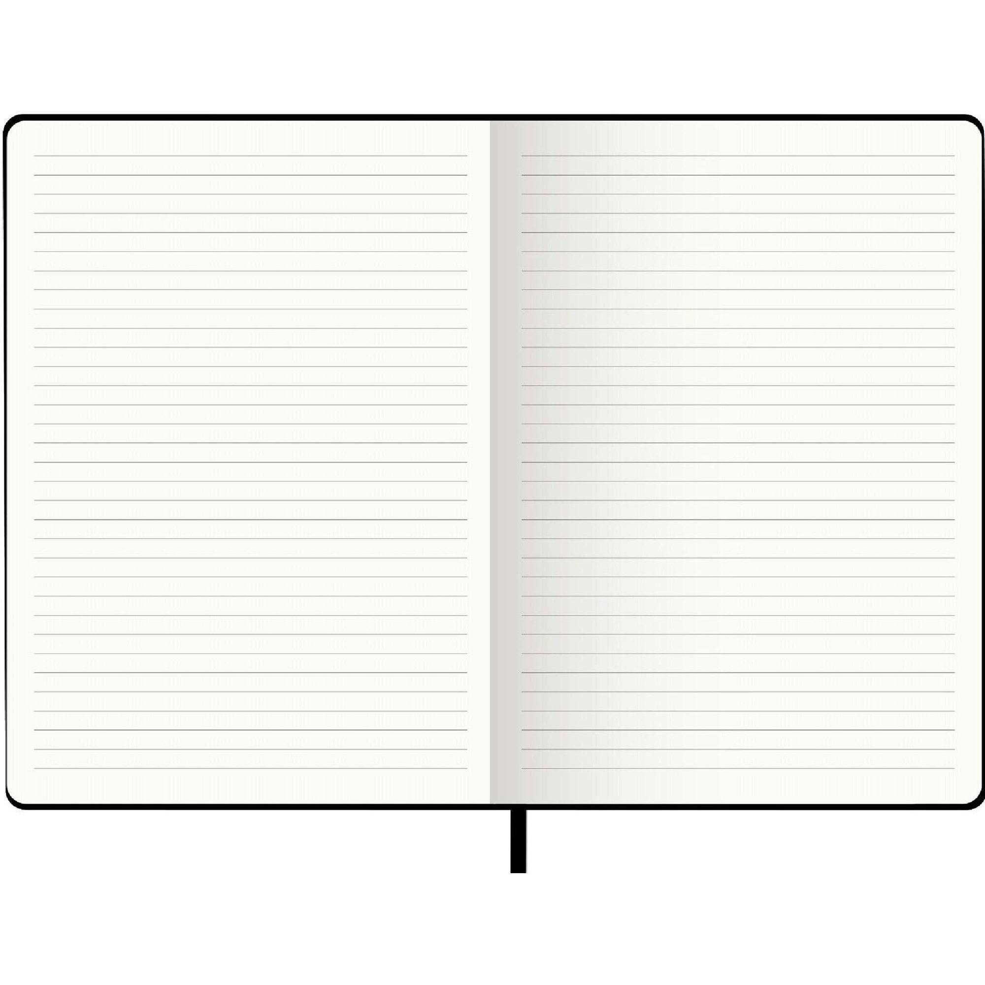 Caderno Agrafado B5 com El&aacute;stico Pautado