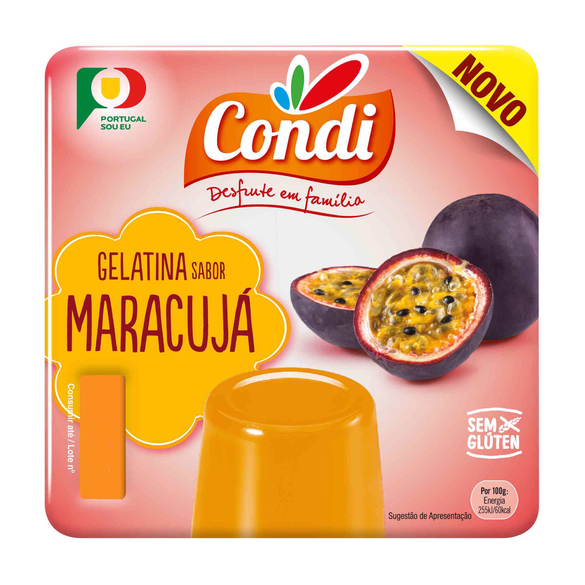 Gelatina Pronta Maracujá