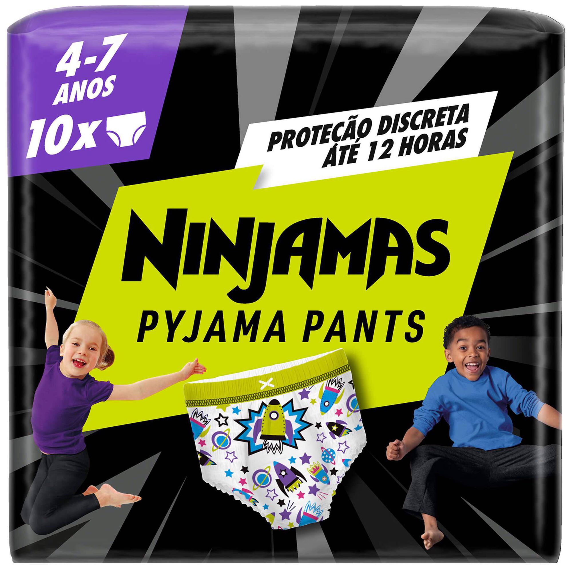 Fraldas Ninjamas Foguetão 17-30kg T7