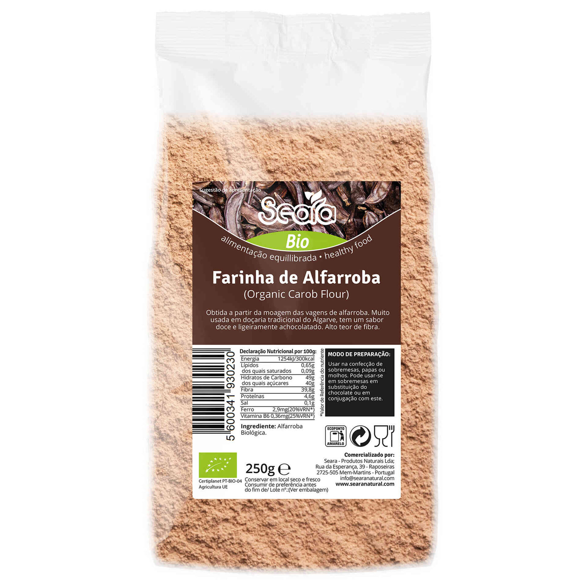 Farinha de Alfarroba