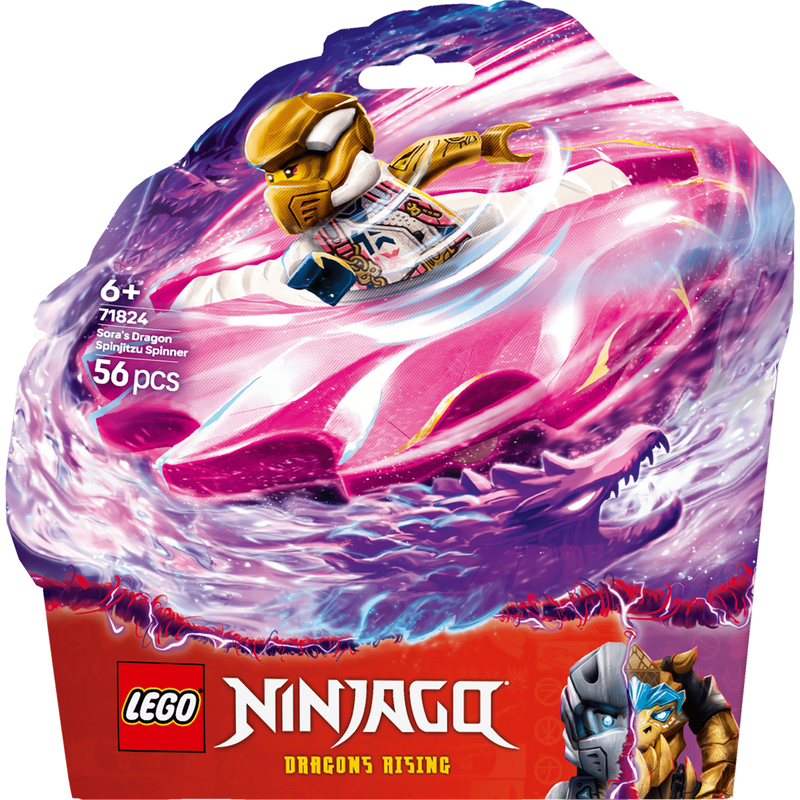 LEGO Ninjago - Spinner de Spinjitzu do Dragão da Sora - 71824
