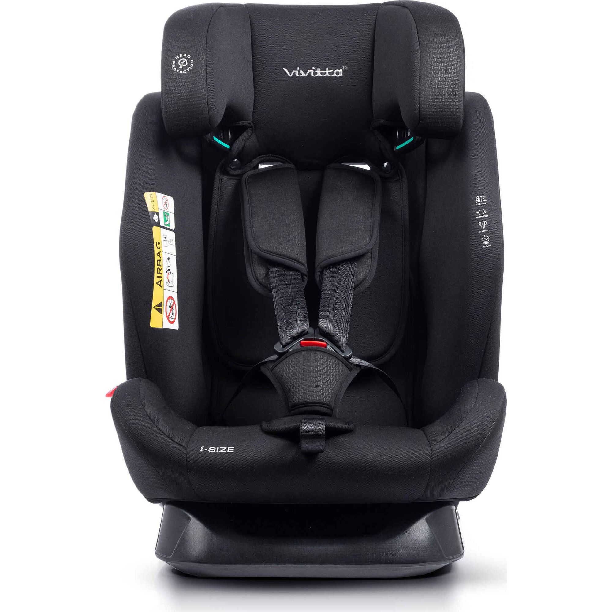 Cadeira Auto I-Size 40-150cm Preta Eder Cadeira Auto I-Size 40-150cm Preta Eder