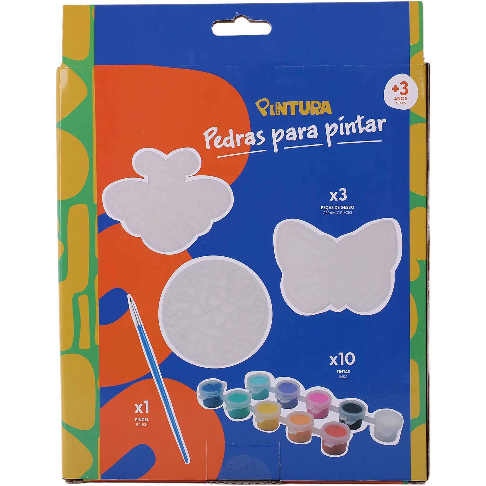 Kit de Pedras para Pintar