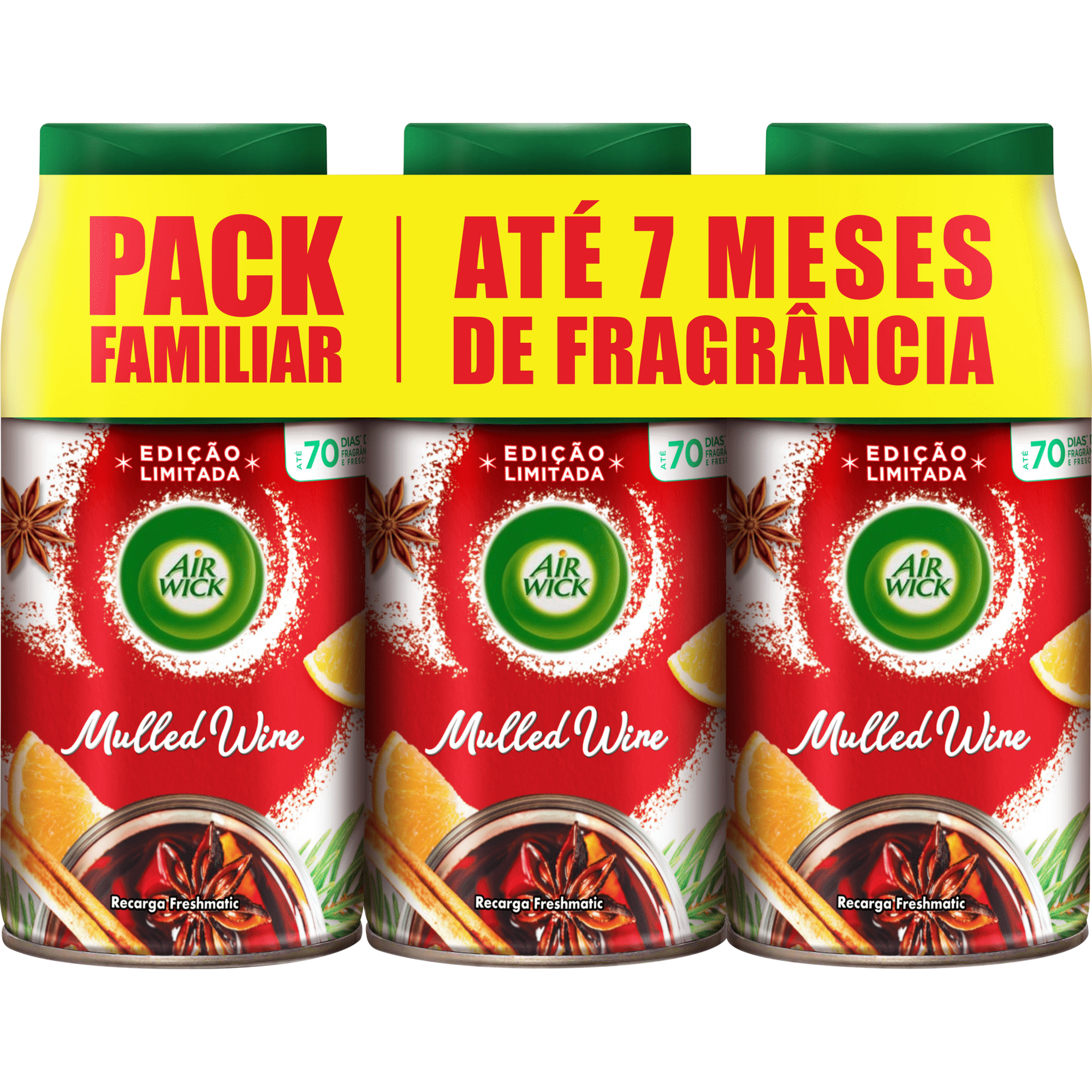 Ambientador Recarga Difusor Freshmatic Mulled Wine