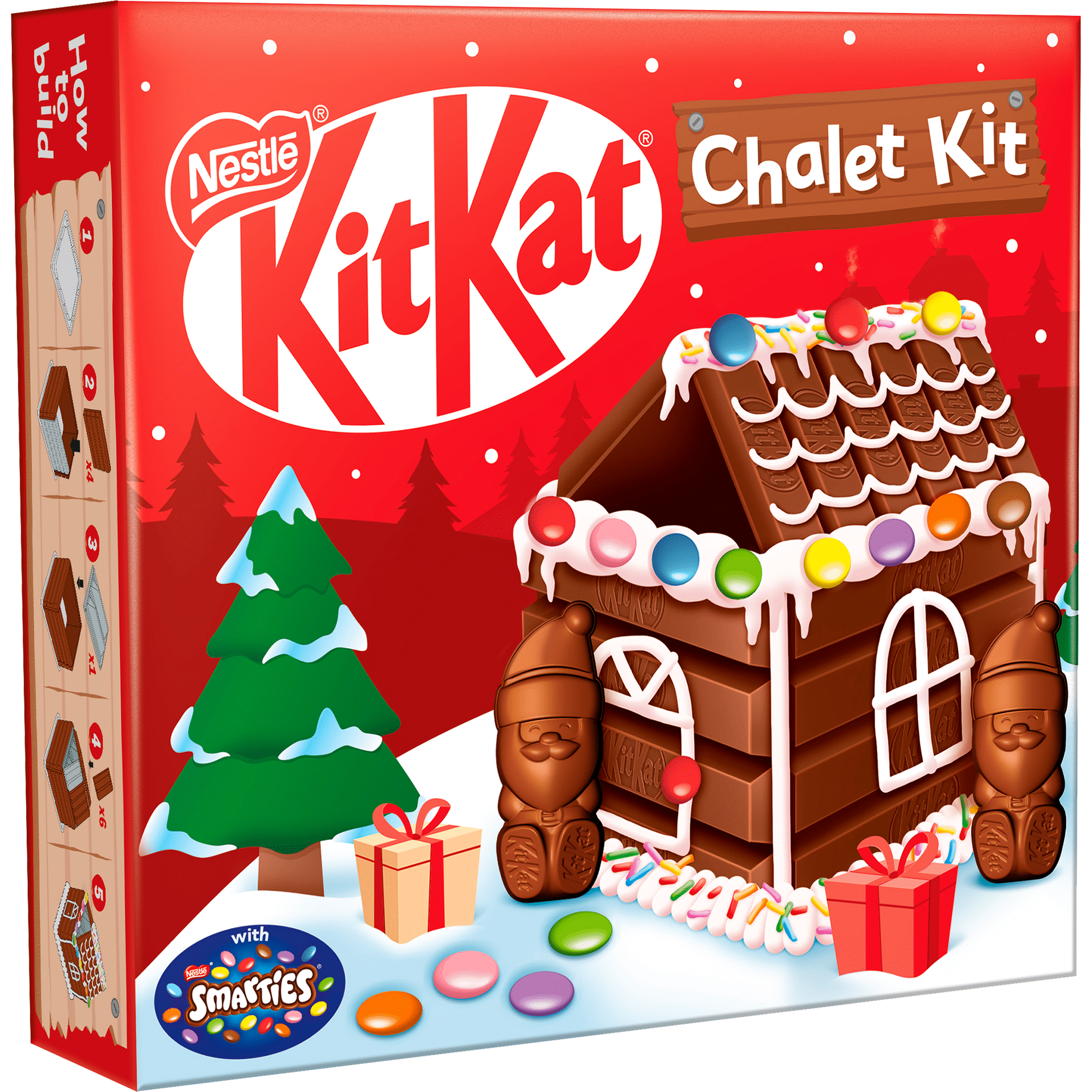 Kit de Chocolates de Natal Chalet Kit de Chocolates de Natal Chalet