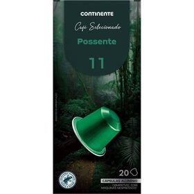 C&aacute;psulas de Caf&eacute; Possente Int 11 Continente