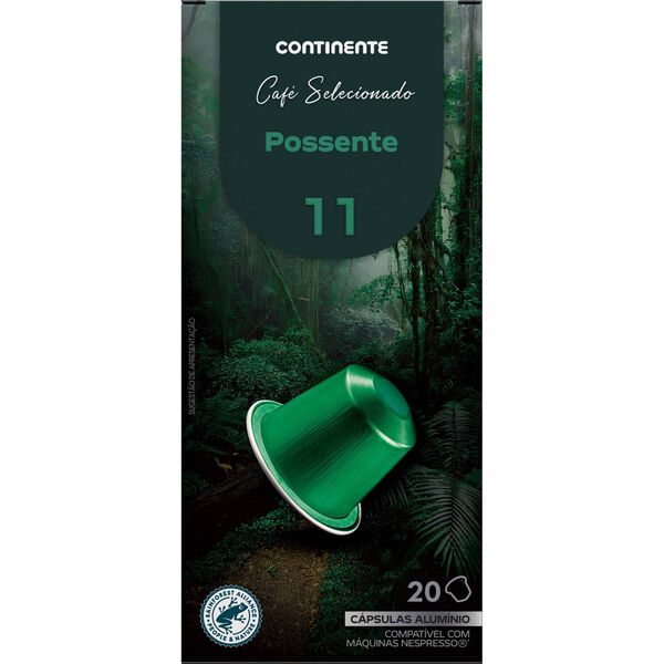 Cápsulas de Café Possente Int 11 Continente