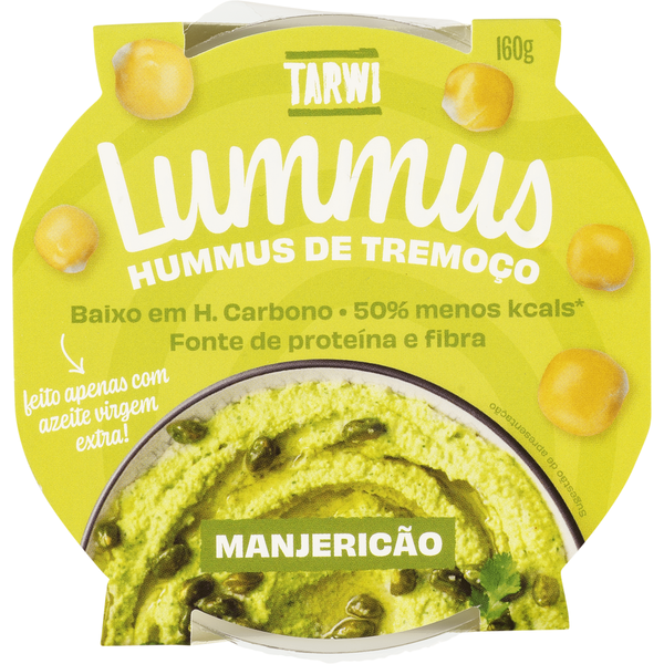 Húmus de Tremoço e Manjericão Tarwi