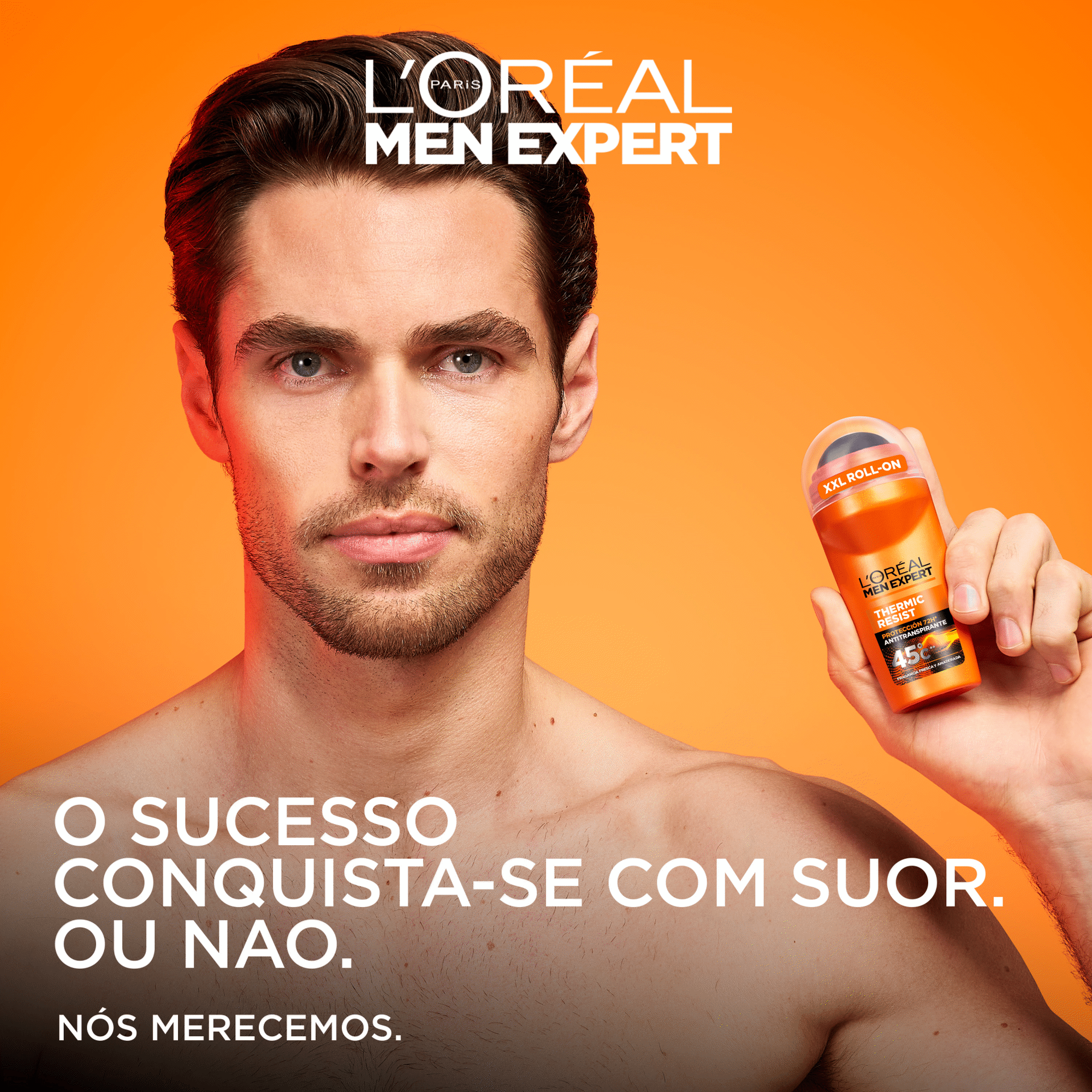 Desodorizante Roll On Expert Thermic Resist L'Or&eacute;al Paris Men Expert, , hi-res