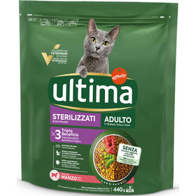 Ra&ccedil;&atilde;o para Gato Adulto Esterilizado Vaca Affinity Ultima