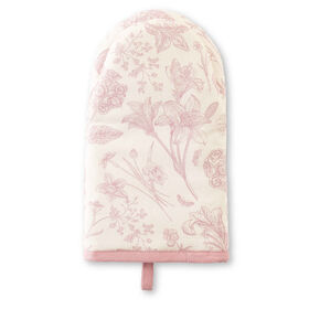 Luva Cozinha Algodão 28x16cm Flores