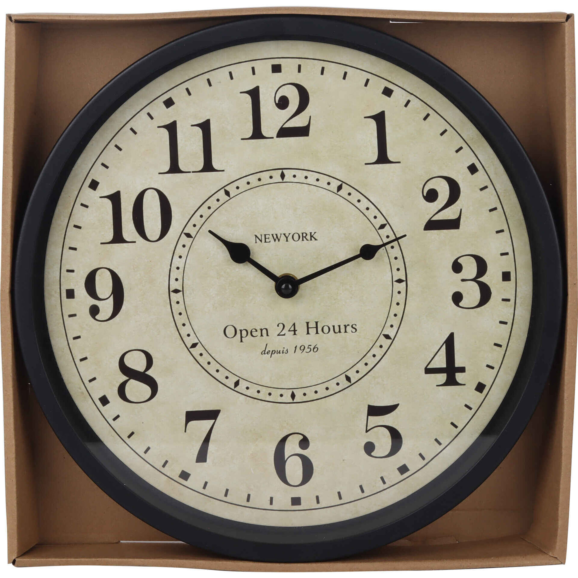 Rel&oacute;gio Vintage 30cm Kasa