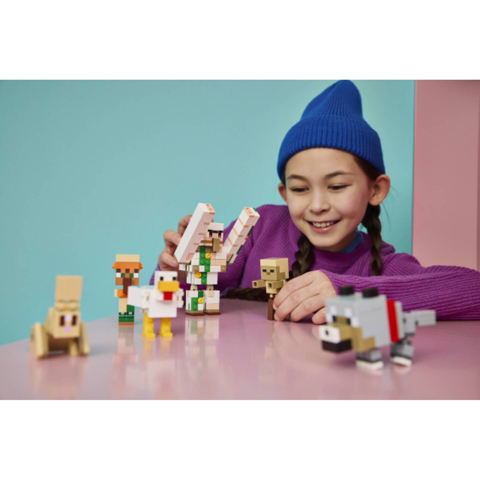 LEGO Minecraft - Ataque no Deserto do J&oacute;quei da Galinha - 21592