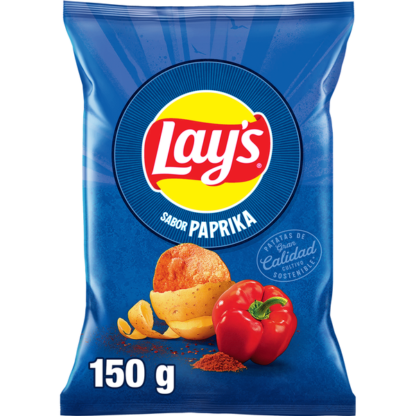 Batata Frita Lisa Sabor Paprika Lays