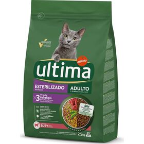 Ra&ccedil;&atilde;o para Gato Adulto Esterilizado Vaca Affinity Ultima