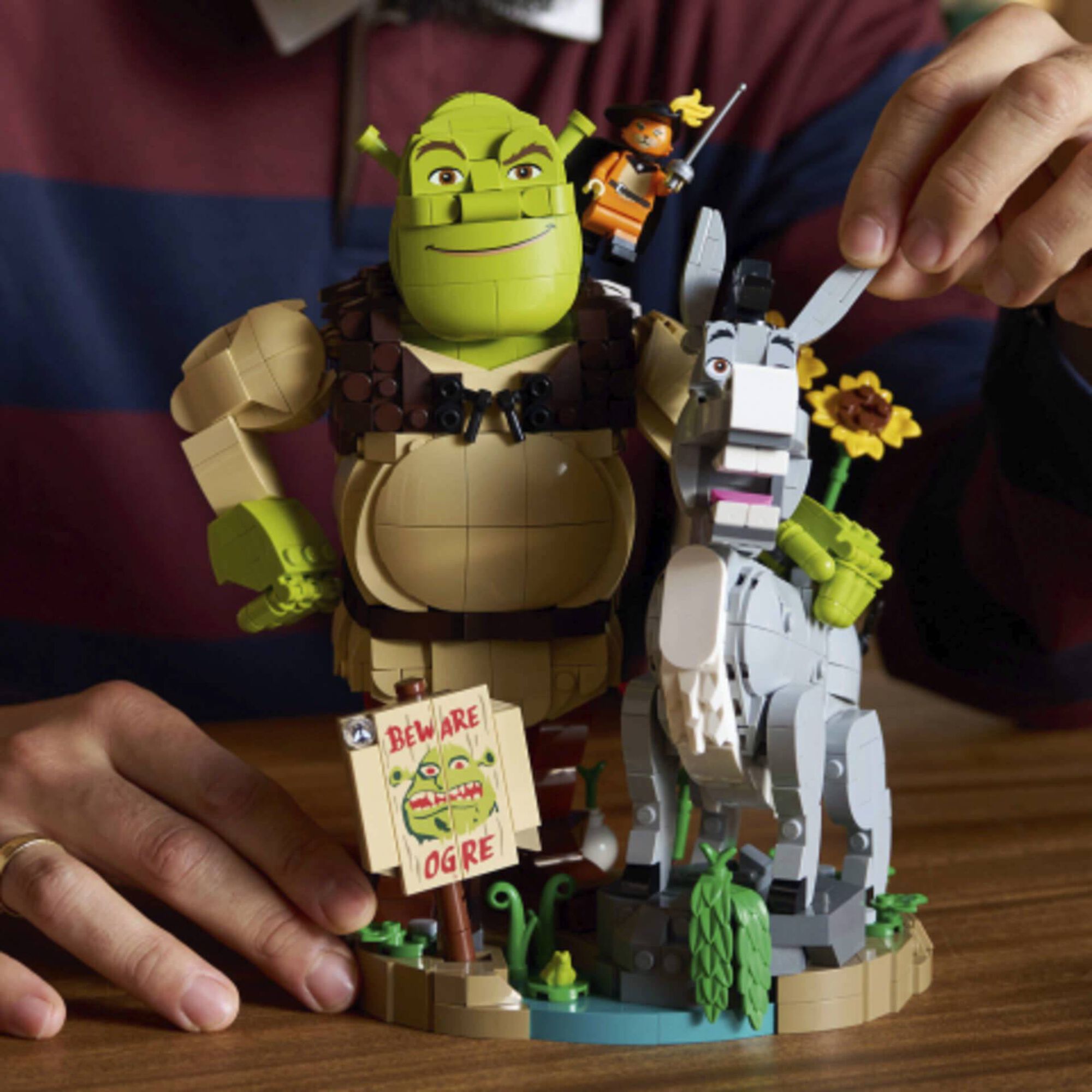 LEGO - Shrek, Burro e Gato das Botas - 72423