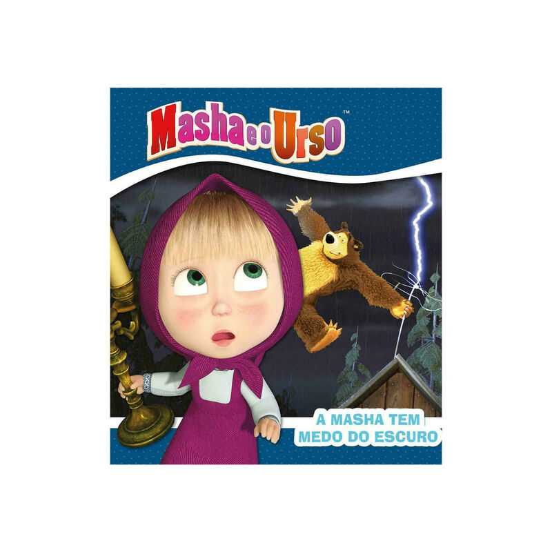 Masha e o Urso - A Masha Tem Medo do Escuro de Nuvem de Letras