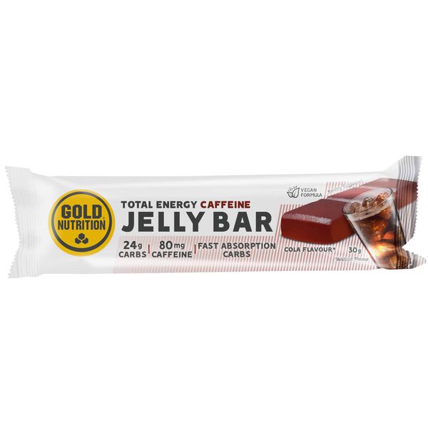 Barra Energética Gelatina Cola com Cafeína Gold Nutrition