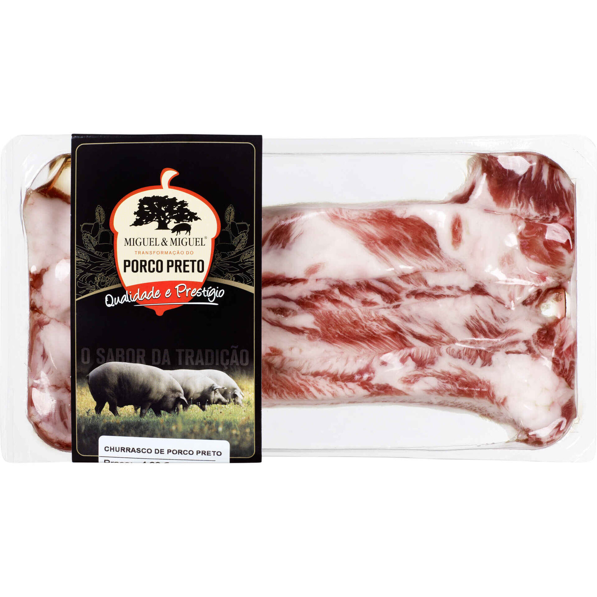 Churrasco de Porco Preto Miguel & Miguel