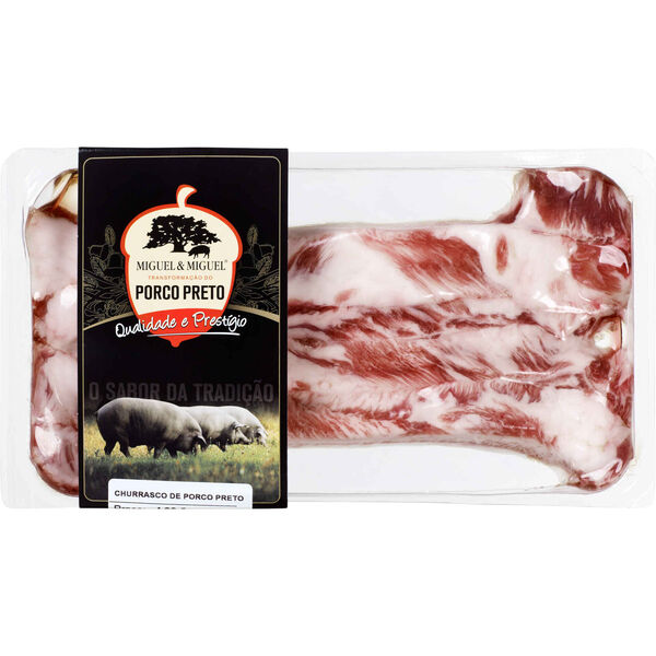 Churrasco de Porco Preto Miguel & Miguel