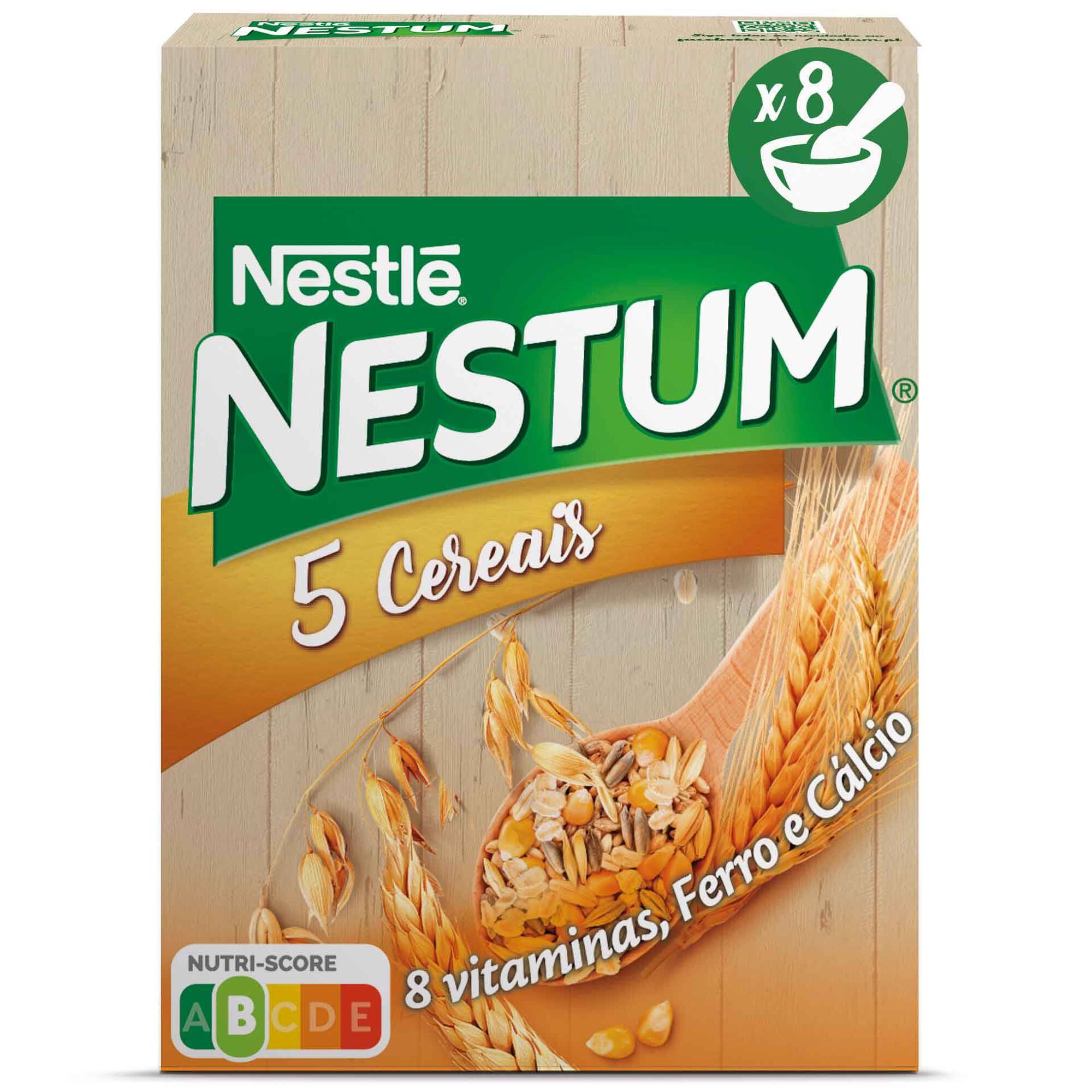 Nestum 5 Cereais com Cereais Integrais +3A