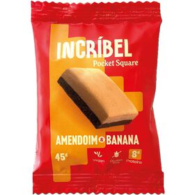 Barra de Prote&iacute;na Amendoim e Banana sem Gl&uacute;ten Incr&iacute;bel