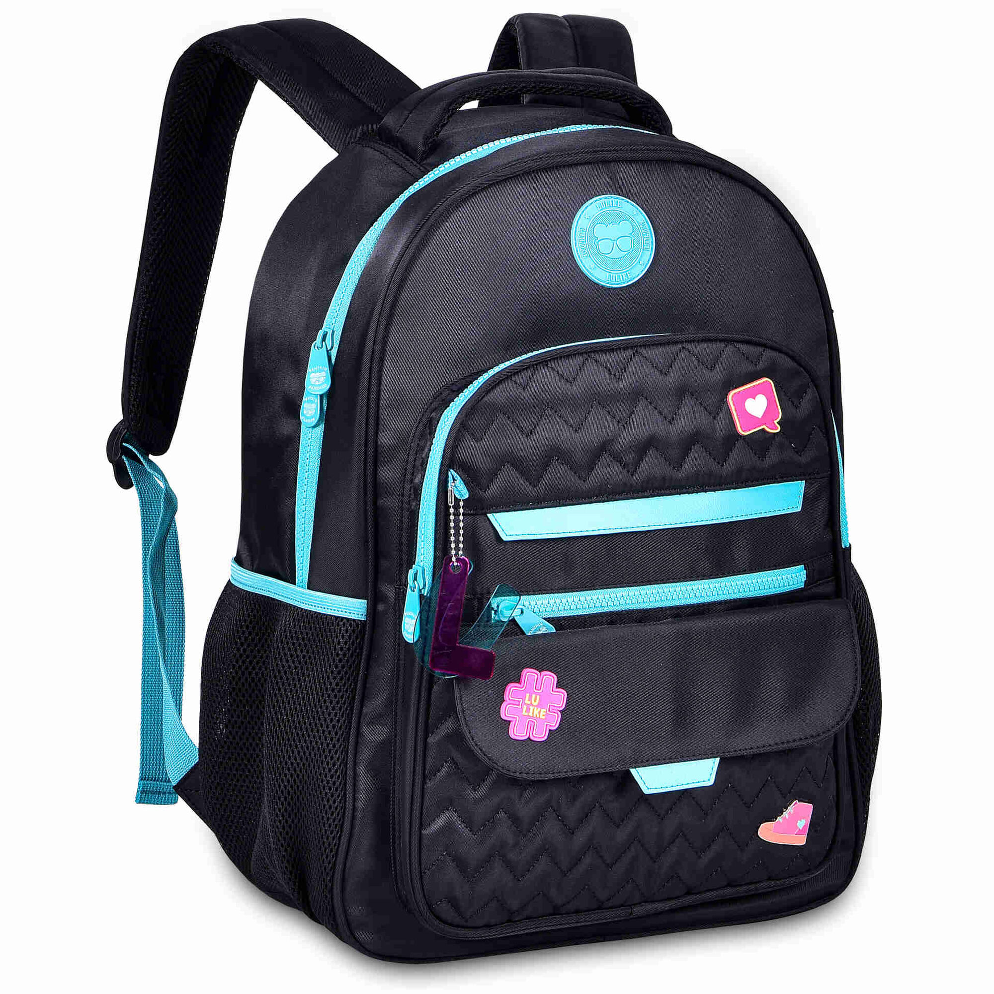 Mochila Patches Preta